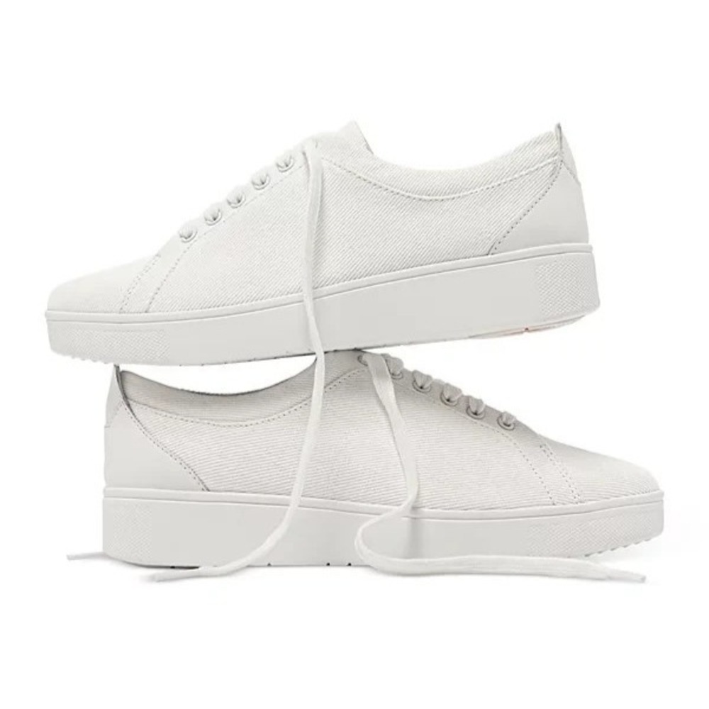 fitflop® (Women's 10) Rally™ Denim Sneakers in Urban White - $120 - Picture 2 of 8
